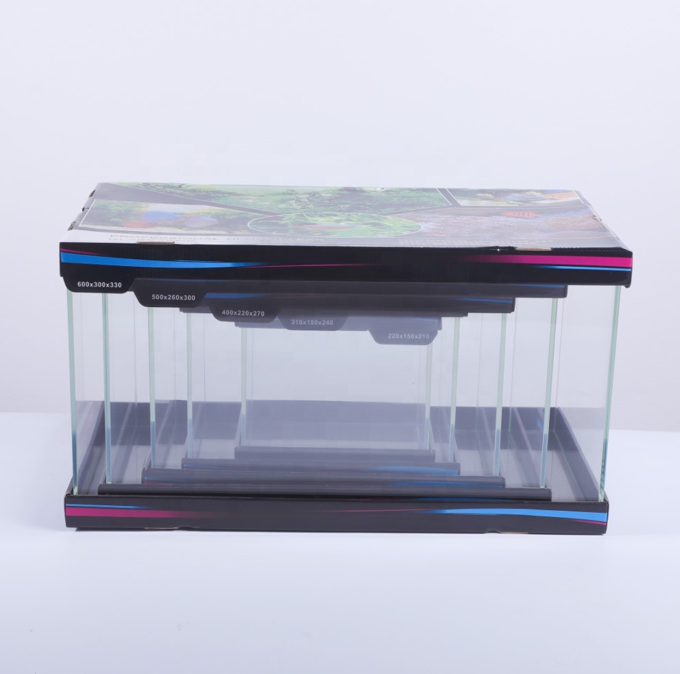 All Fish In Aquarium - A.S. オールインワン 異なるサイズの超透明ガラス製水槽セット 3in1 4in1 5in1