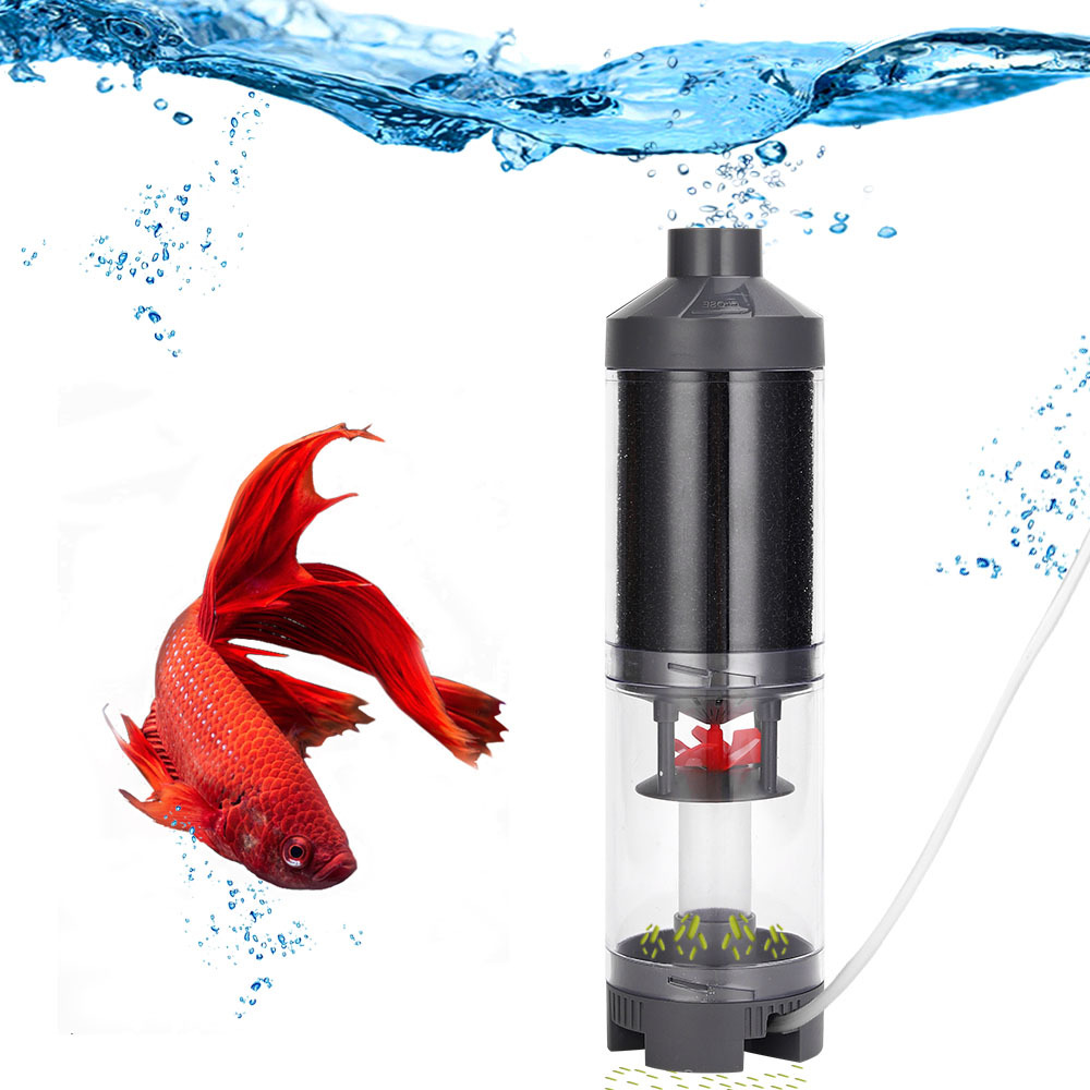 Aquarium Fish Tank Cleaner - 魚の糞コレクター水族館の下水コレクター水槽自動洗浄フィルター
