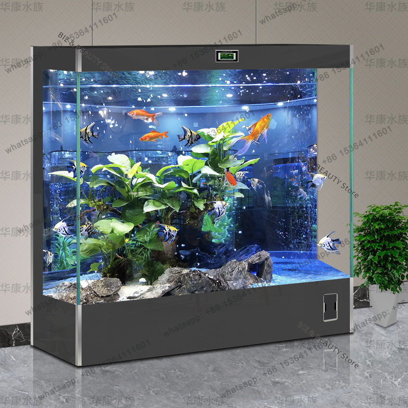 Aquarium Fish Low Maintenance - FGニューウルトラホワイトガラス水槽 オールインワン エコロジカルアクアリウム 自動洗浄 低メンテナンス水槽 水換え不要