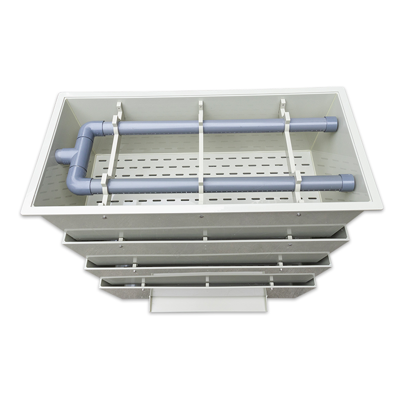 Fish Tank Filter - Qlozone水槽用バキシャワーフィルター、庭の鯉池用バクテリアハウスメディアタワー、水処理用トリクルフィルター