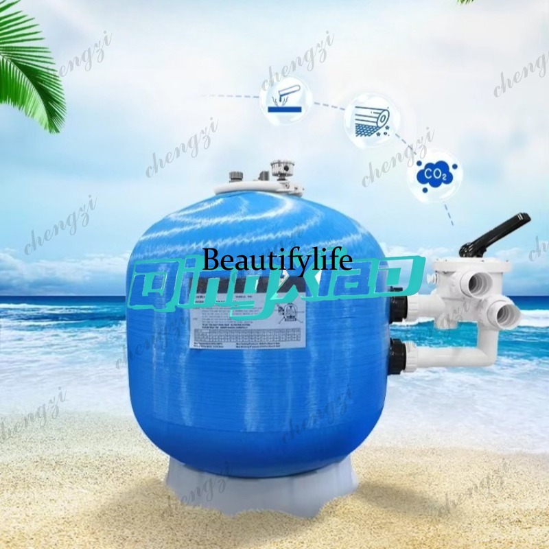Fish Tank Filter - 81出口サンドタンク圧力フィルター、プール、温泉、魚池の循環浄化用の水処理装置