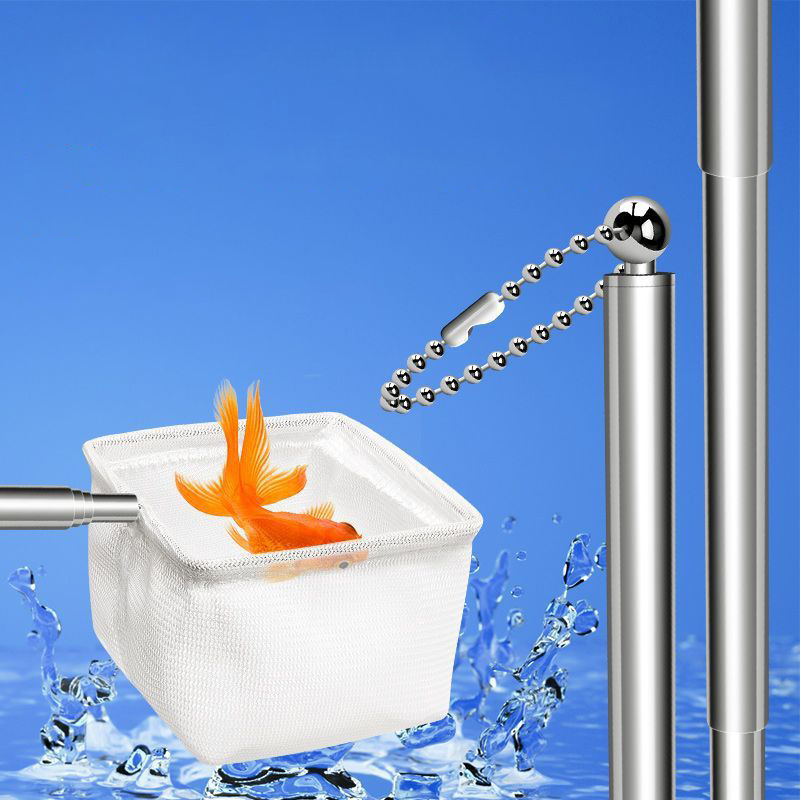 (BF06)水族館の魚釣り網ステンレス鋼格納式小型エビ釣り網 - Aquarium Fish Net Small のレビューと価格
