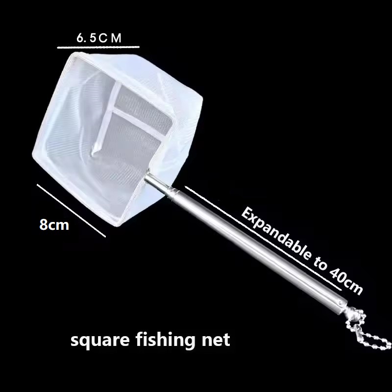 水槽清掃用具 水槽用魚網 小魚・エビ用網 水槽用釣り網 - Aquarium Fish Net Small のレビューと価格