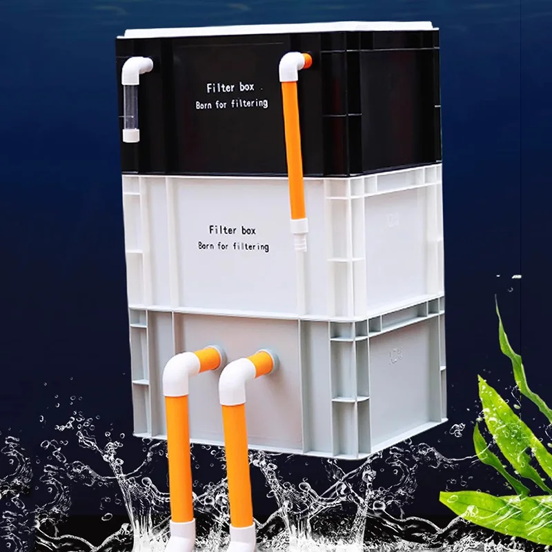水槽用外部フィルターボックス、魚飼育池用大型水循環フィルター - Fish Tank Filter のレビューと価格