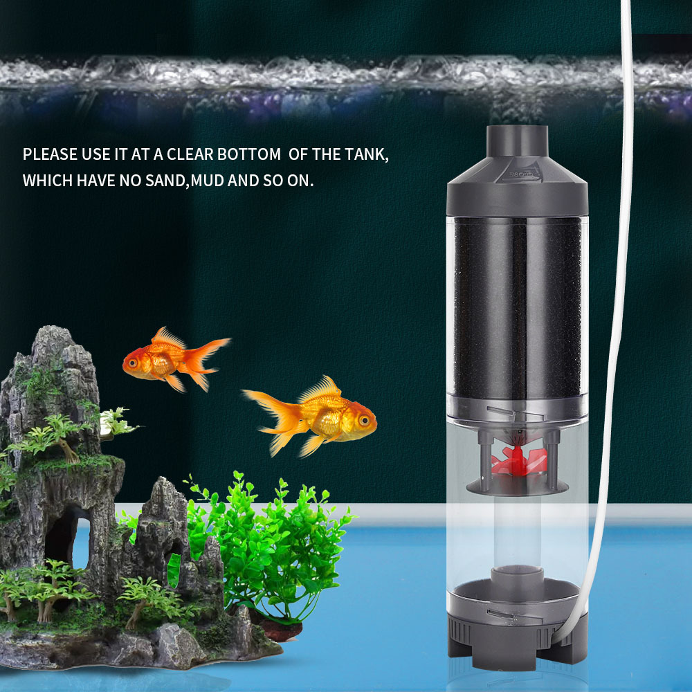 魚の糞コレクター水族館の下水コレクター水槽自動洗浄フィルター - Aquarium Fish Tank Cleaner のレビューと価格