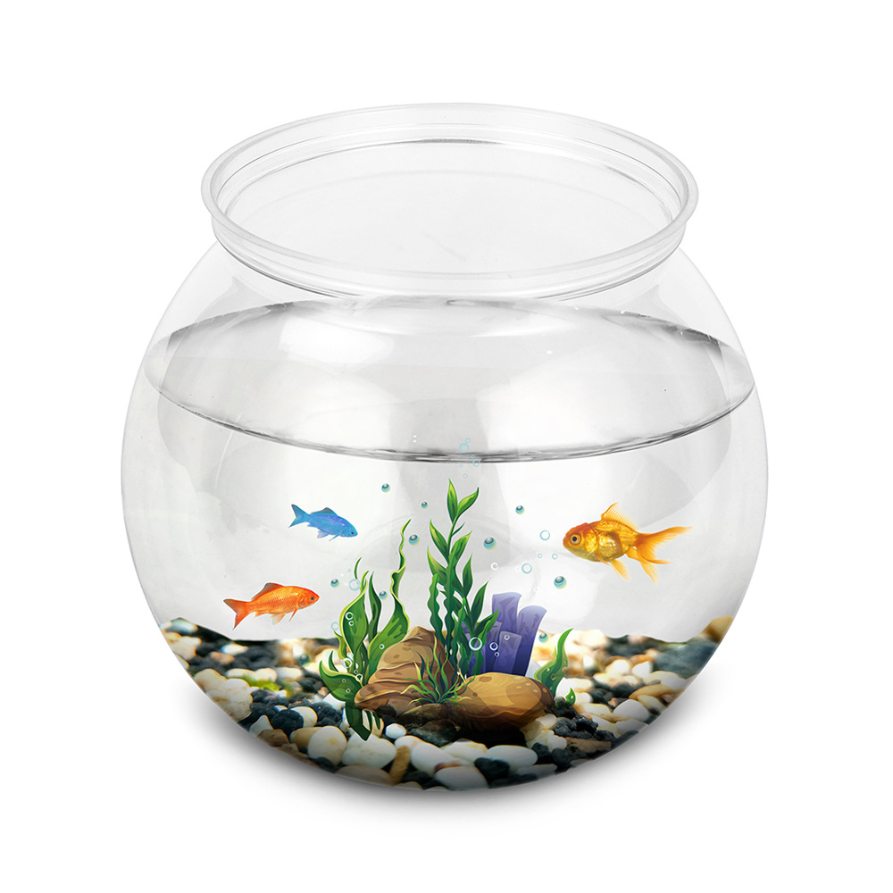 金魚鉢 プラスチック L M S サイズ デスクトップ水族館 - All Fish In Aquarium のレビューと価格