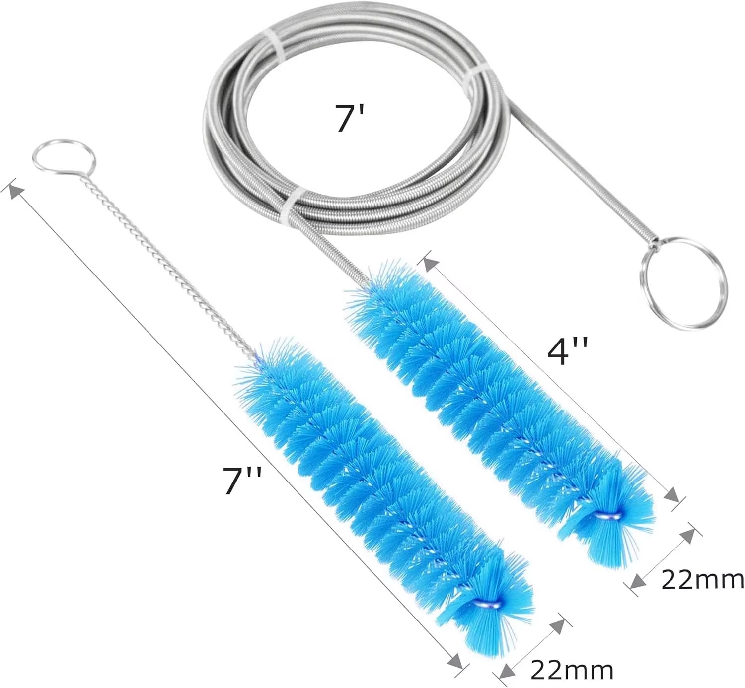 フレキシブルCPAPチューブ洗浄ブラシ、CPAPホース、シン - Aquarium Fish Tank Cleaner のレビューと価格