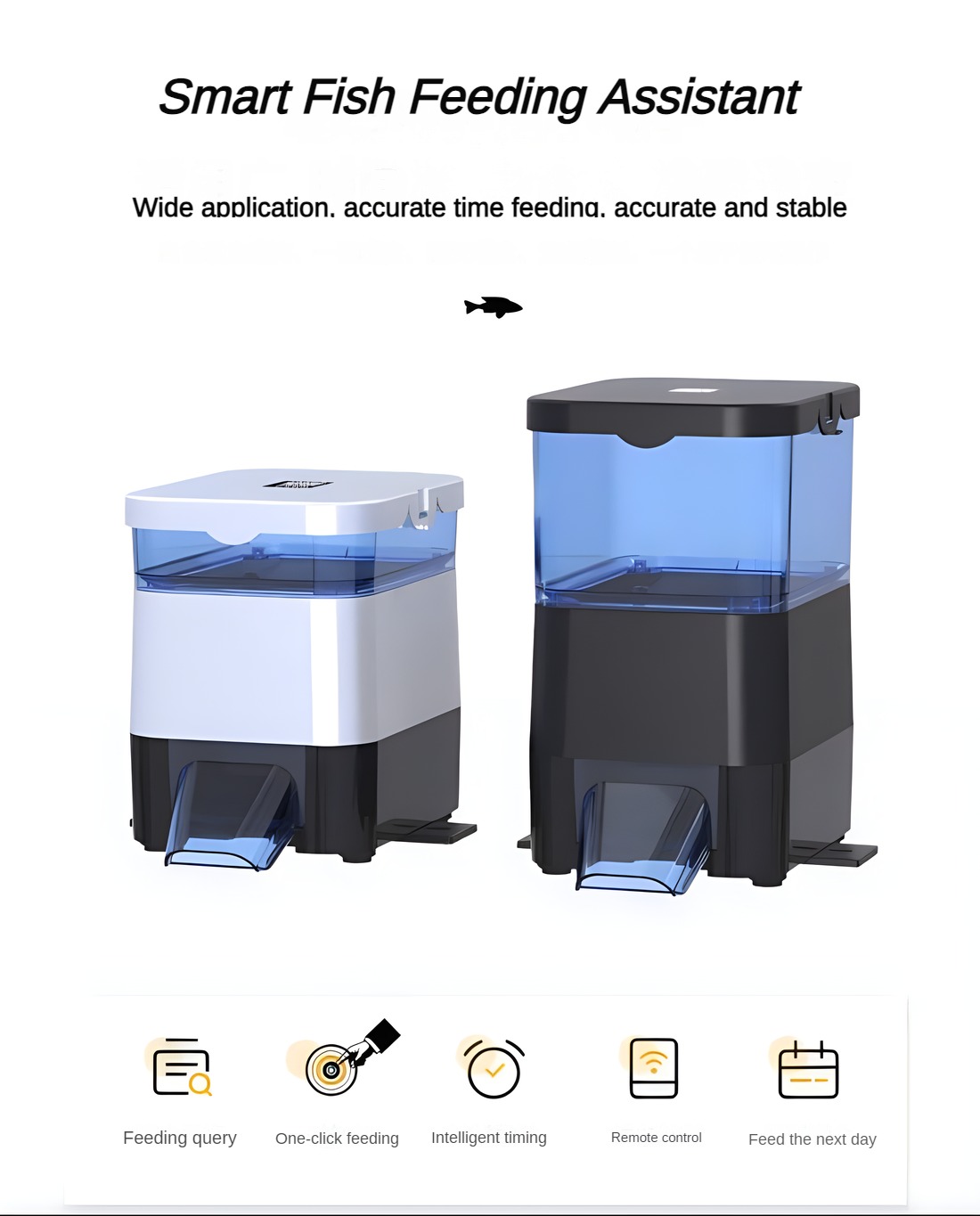 EVNICEソーラー自動給餌器 インテリジェントフィッシュフ - Aquarium Fish Big のレビューと価格
