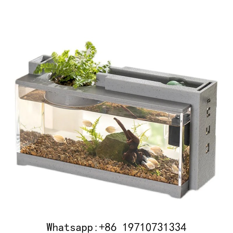 水族館の水槽キット内蔵酸素バーUSBミュートフィルター付きラ - Fish Tank Filter のレビューと価格