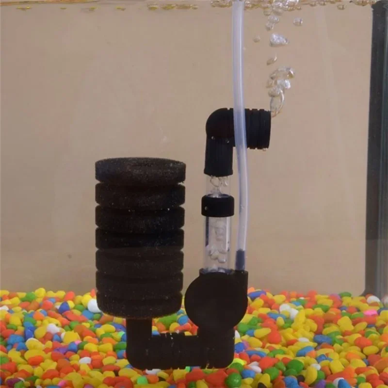 バイオ水槽フィルタースポンジフィルター水族館生化学スポンジフ - Aquarium Fish Tank Cleaner のレビューと価格