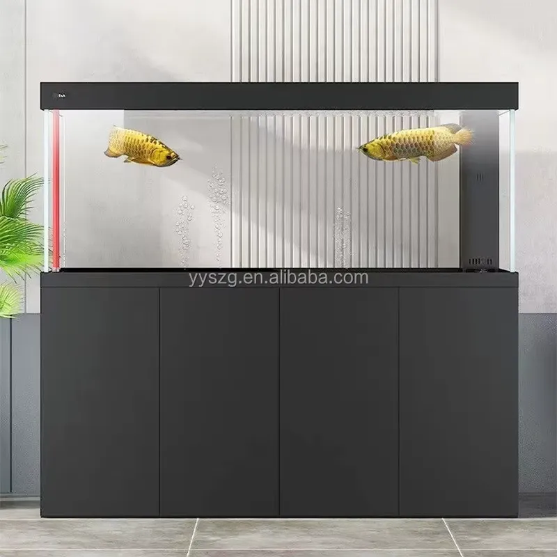 超透明ガラス一体型淡水水槽 850L～1000L 内蔵フィル - All Fish In Aquarium のレビューと価格