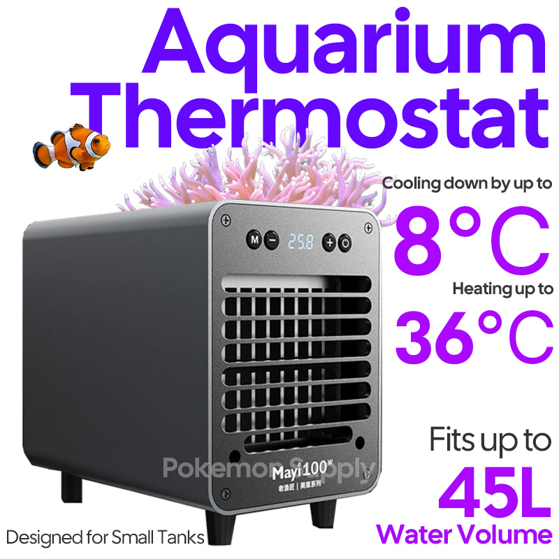 小型水槽用外部冷却・加熱一体型サーモスタット（淡水・海水用） - All Fish In Aquarium のレビューと価格