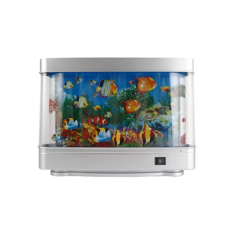 水族館のムードライト,魚の形をした動的な仮想海洋LEDランプ - Aquarium Fish Dolphin のレビューと価格