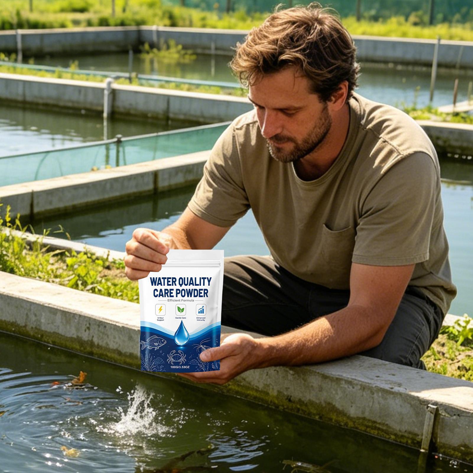 100 グラム水族館水浄化剤粉末濁水用長期持続クリア水槽クリ - Aquarium Fish Tank Cleaner のレビューと価格