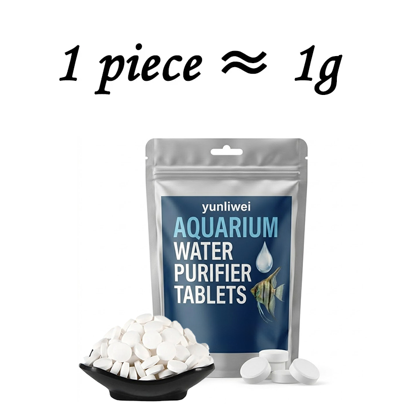 ユンリウェイ浄水タブレット 環境に優しい水槽用浄水剤 速効性 - Aquarium Fish Tank Cleaner のレビューと価格