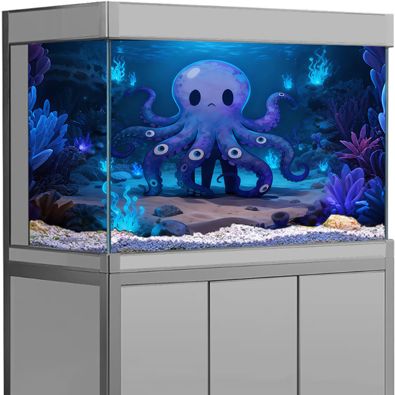 水族館の背景ステッカーイルカシロナガスクジラタコポスター水槽 - Aquarium Fish Dolphin のレビューと価格