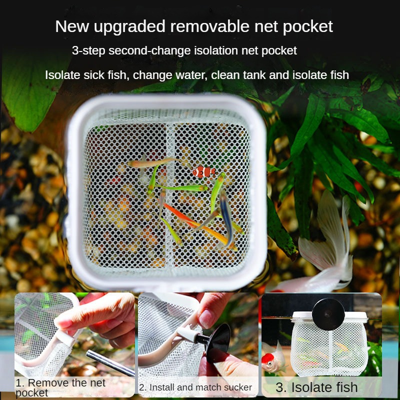 ステンレス鋼の釣りネット,水族館用,小動物用,3D魚タンクク - Aquarium Fish Net Small のレビューと価格