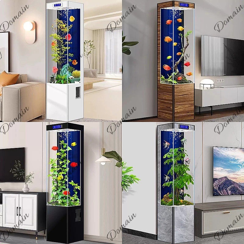 カスタムシンプルリビングルームエコ水槽低メンテナンス水換え不 - Aquarium Fish Low Maintenance のレビューと価格