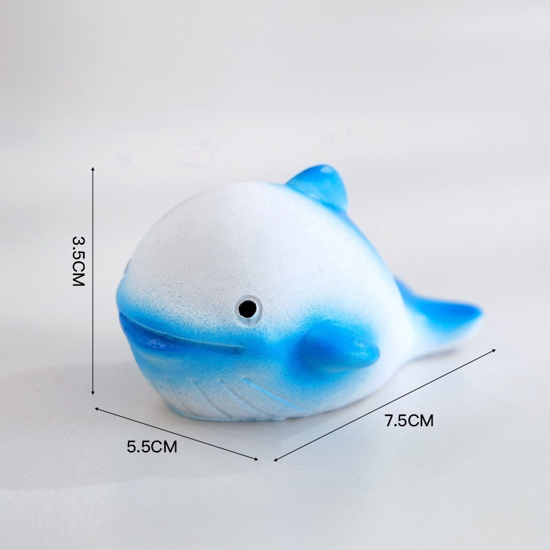 ミニ海洋動物フィギュア水槽水族館イルカクジラ装飾ホームクラフ - Aquarium Fish Dolphin のレビューと価格
